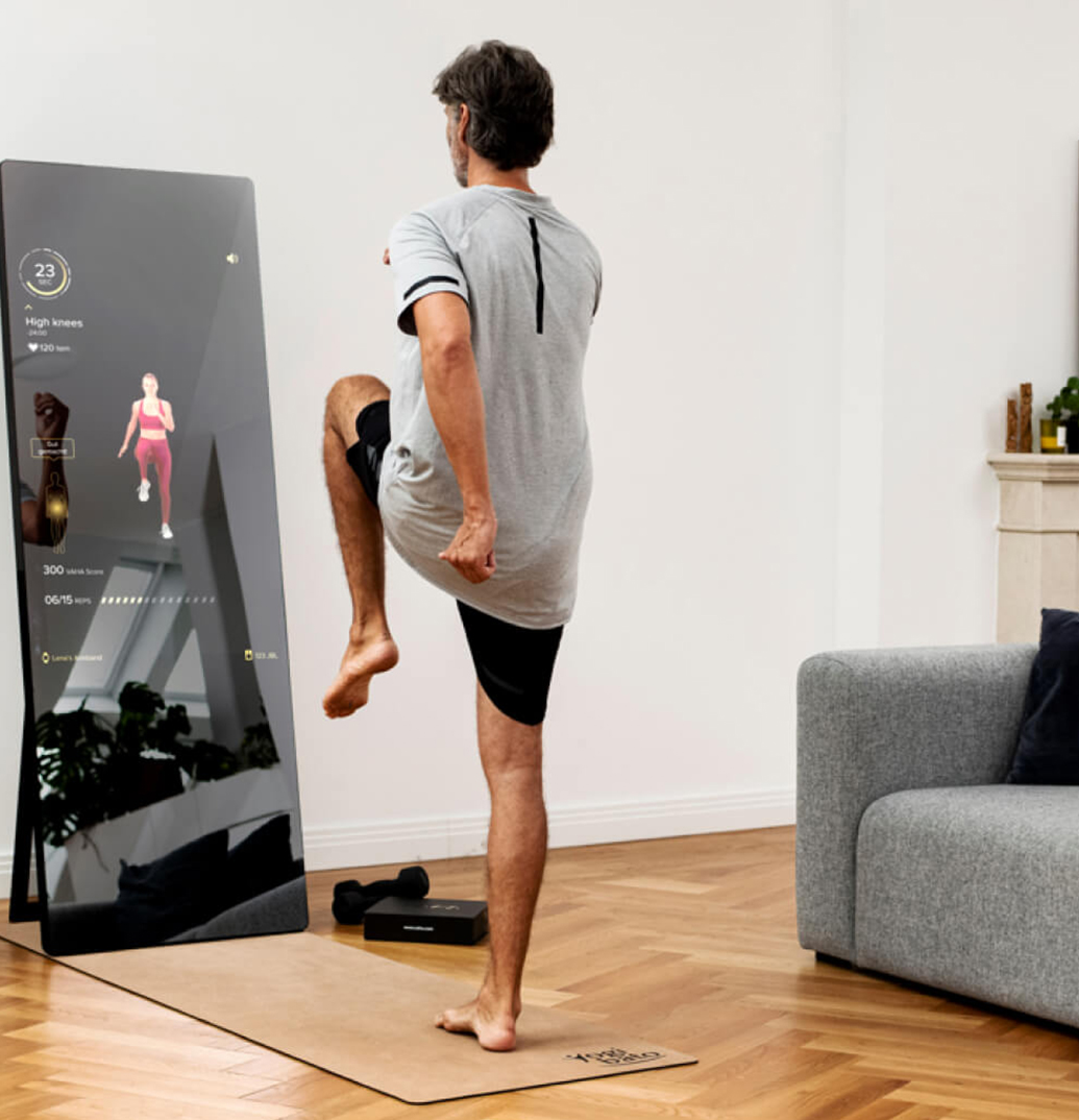 With and 1:1 personal training sessions, VAHA Fitness Mirror delivers fitness convenience and innovation for every home and studio.